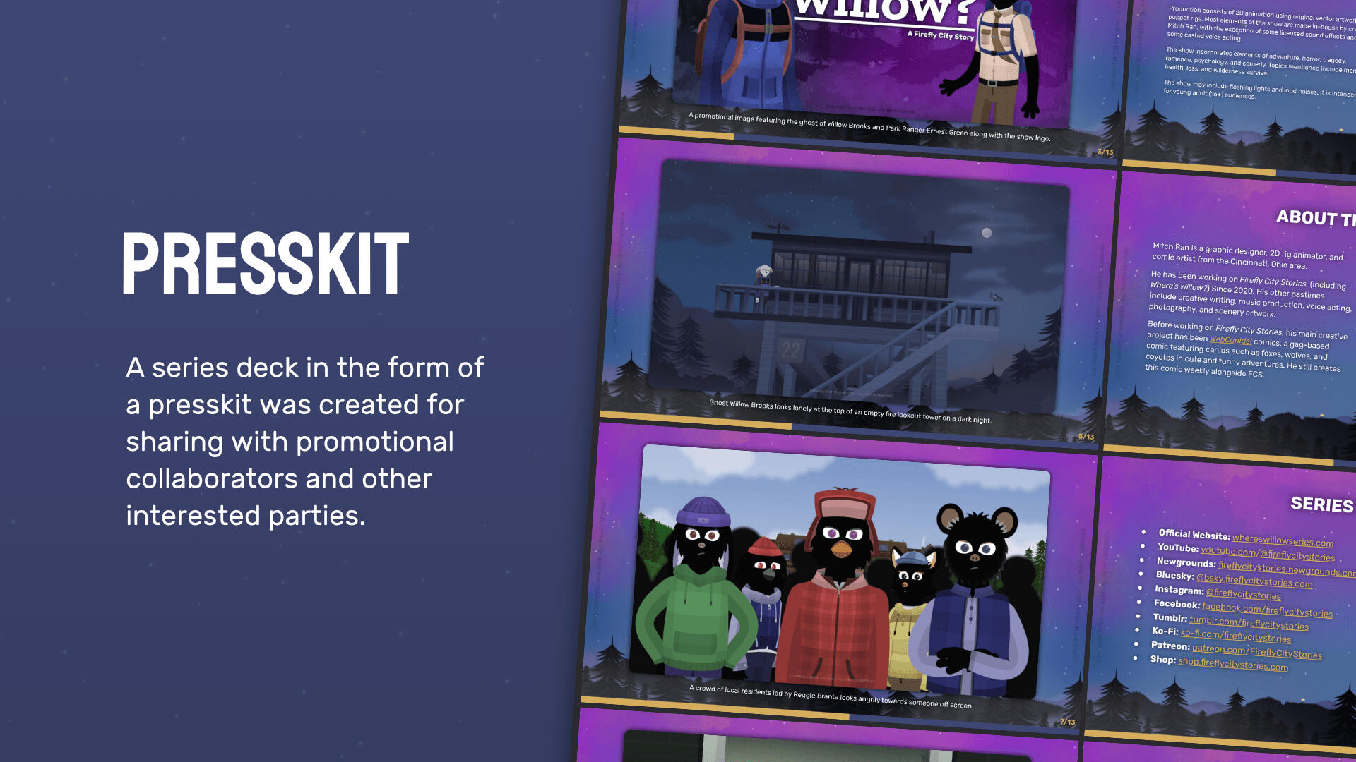 Where's Willow Presskit Where's Willow Presskit