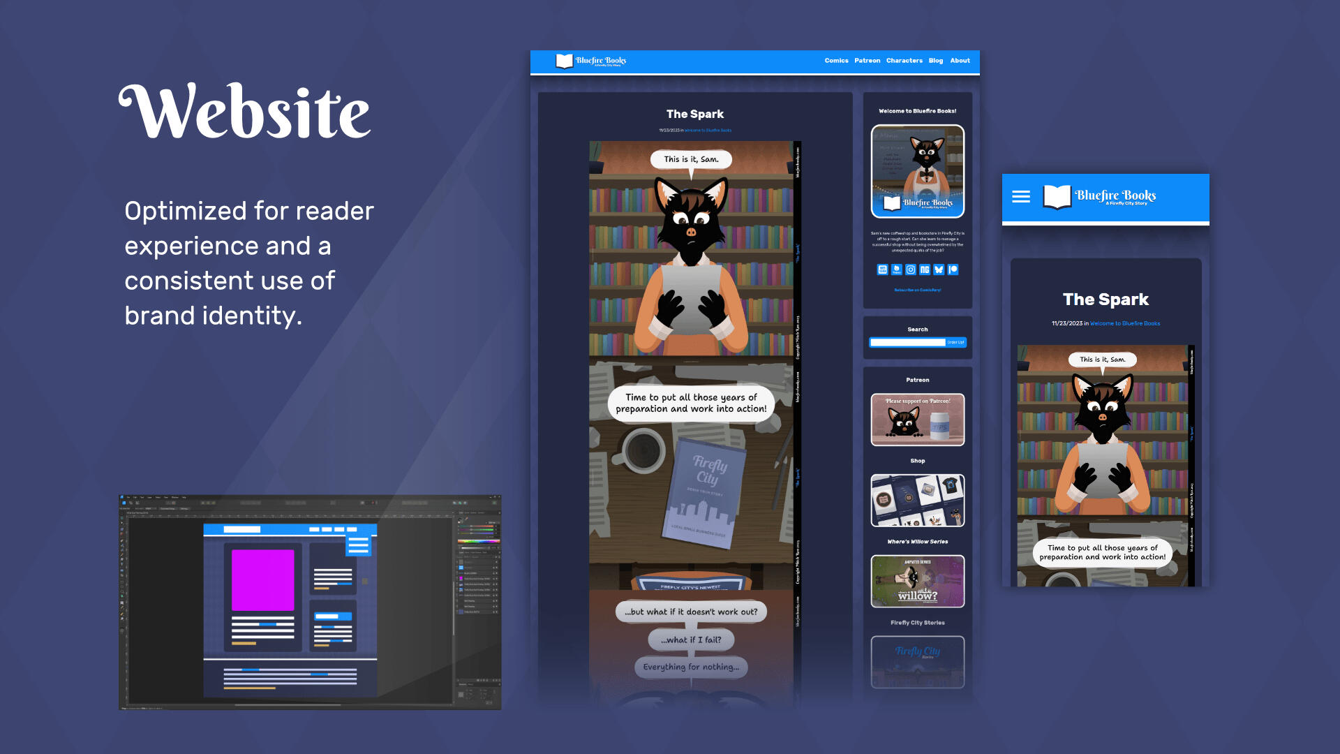 Bluefire Books Website Bluefire Books Website