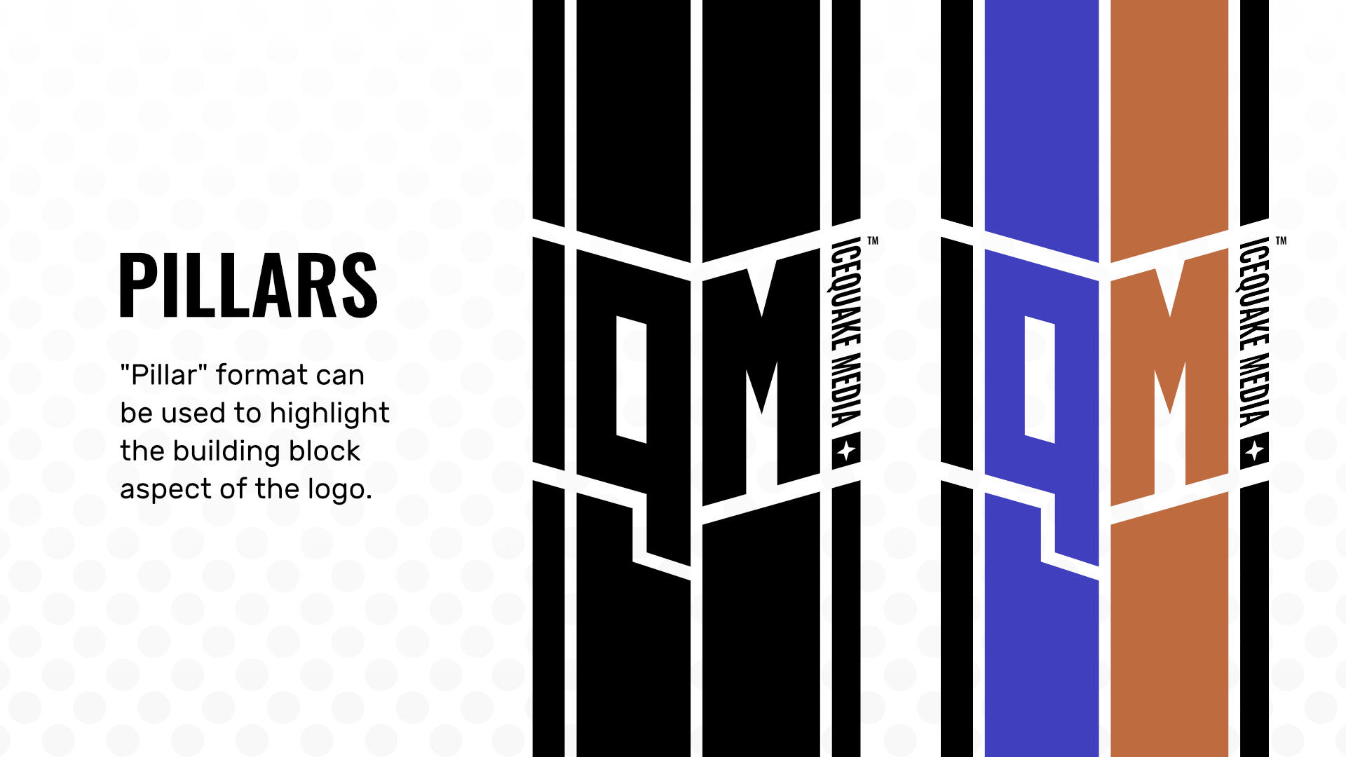 IceQuake Media Logo Pillars IceQuake Media Logo Pillars